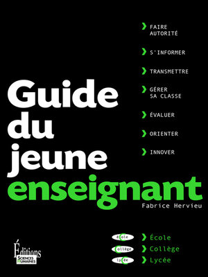 cover image of Guide du jeune enseignant